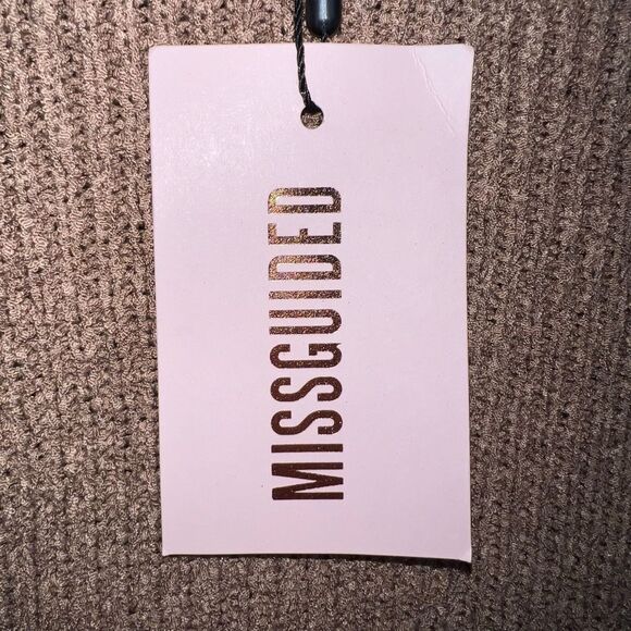 Missguided Rib Knit Body-con Cropped  Sweater - Picture 5 of 6